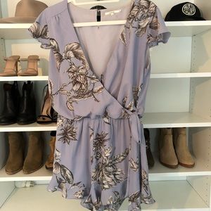 Flouncy flirty romper